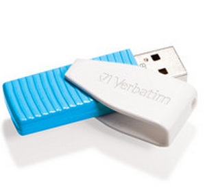 Verbatim Store 'n' Go Swivel 8GB USB 2.0 Memory Stick (49812) - Afbeelding 1 van 1