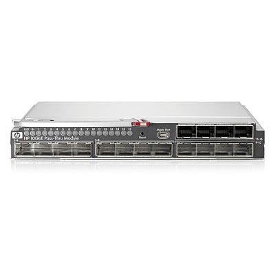 10GbE Ethernet Pass-Thru Module for c-Class BladeSystem