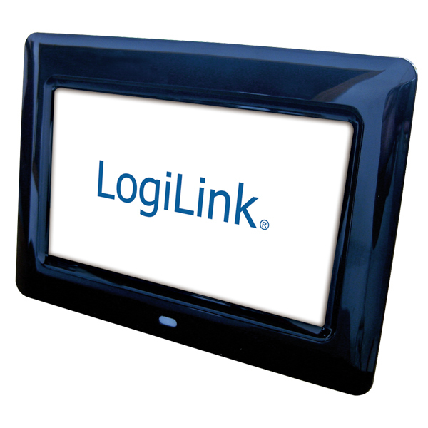 CORNICE FOTO DIGITALE FRAME Portafoto PX0014 LCD 7 photo frame sw - 16:10 SD MS USB JPEG Uhr Kalen