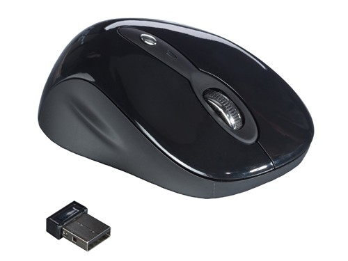 I-TEC Notebook Wireless Optische Maus 2.4GHz 10m Nano receiver 1600/800dpi 5 buttons