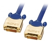DVI-D Premium Gold Dual Link Anschlusskabel, Stecker/Stecker, 2m