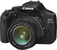 EOS 550D + EF-S 18-55 IS
