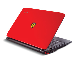 Acer Ferrari med eksklusiv stil