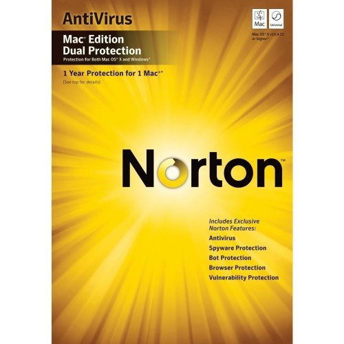 Symantec Upgrade Norton AntiVirus Dual Protection Mac Edition