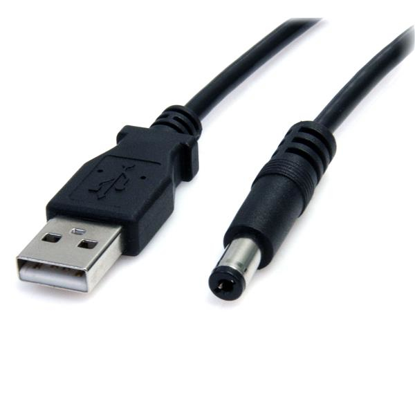 3ft USB to Type M Barrel DC...