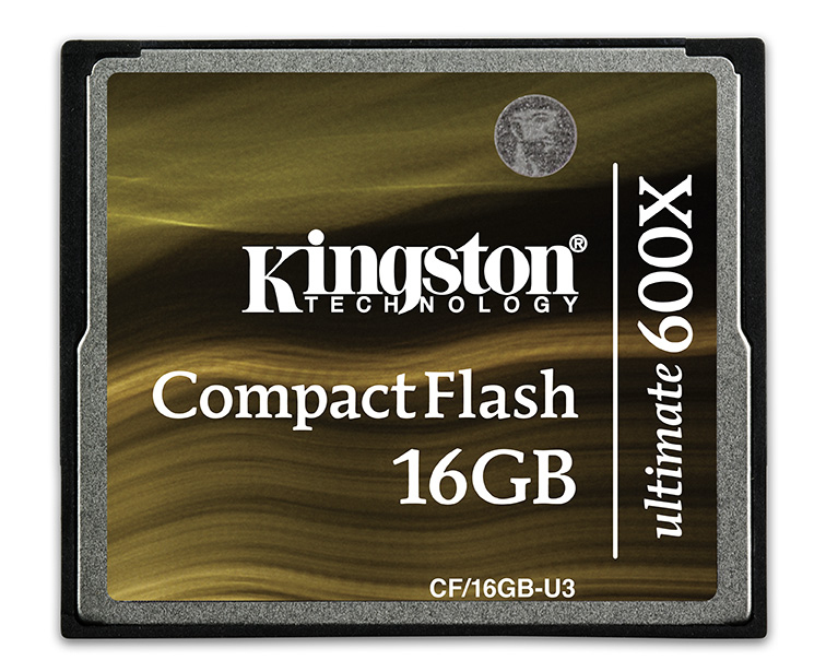 16GB CompactFlash Ultimate 600x w/Recovery s/w