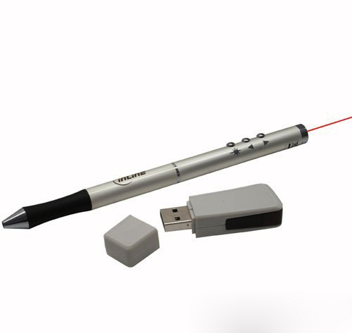 InLine® Presenter LR11, Kugelschreiber, Laserpointer, IR-Presenter 3 in 1