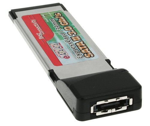 InLine� PCMCIA Express Card, 1-Kanal eSATA Controller Karte (SATA II)