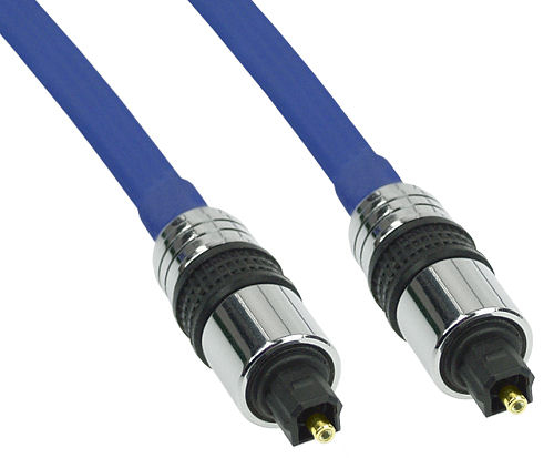 InLine&reg; OPTO Audiokabel, PREMIUM, Toslink Stecker / Stecker, 5m