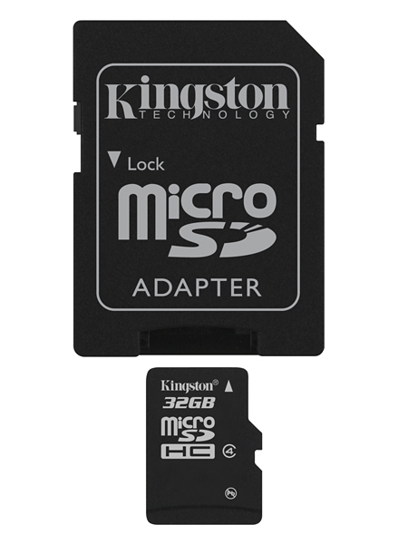 Kingston Technology 32GB MICROSDHC CLASS 4