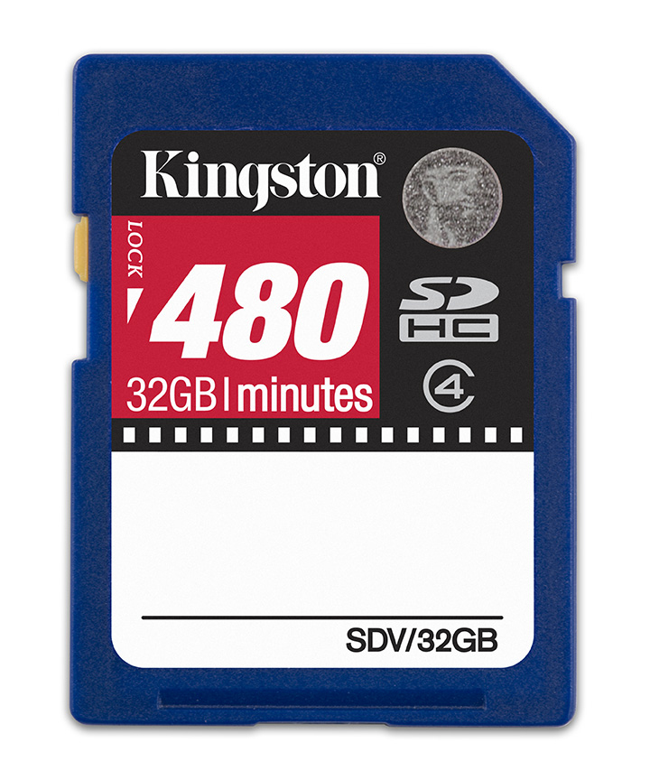 Kingston Technology 32GB (480 MIN) CLASS 4 SDHC (SDV/32GB)