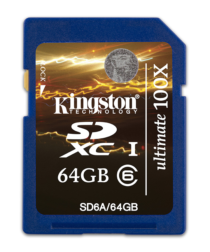 KINGSTON 64GB SDXC Card Class 6