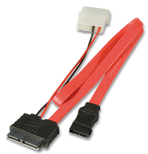 Internes Slim SATA - Kabel + 5.25