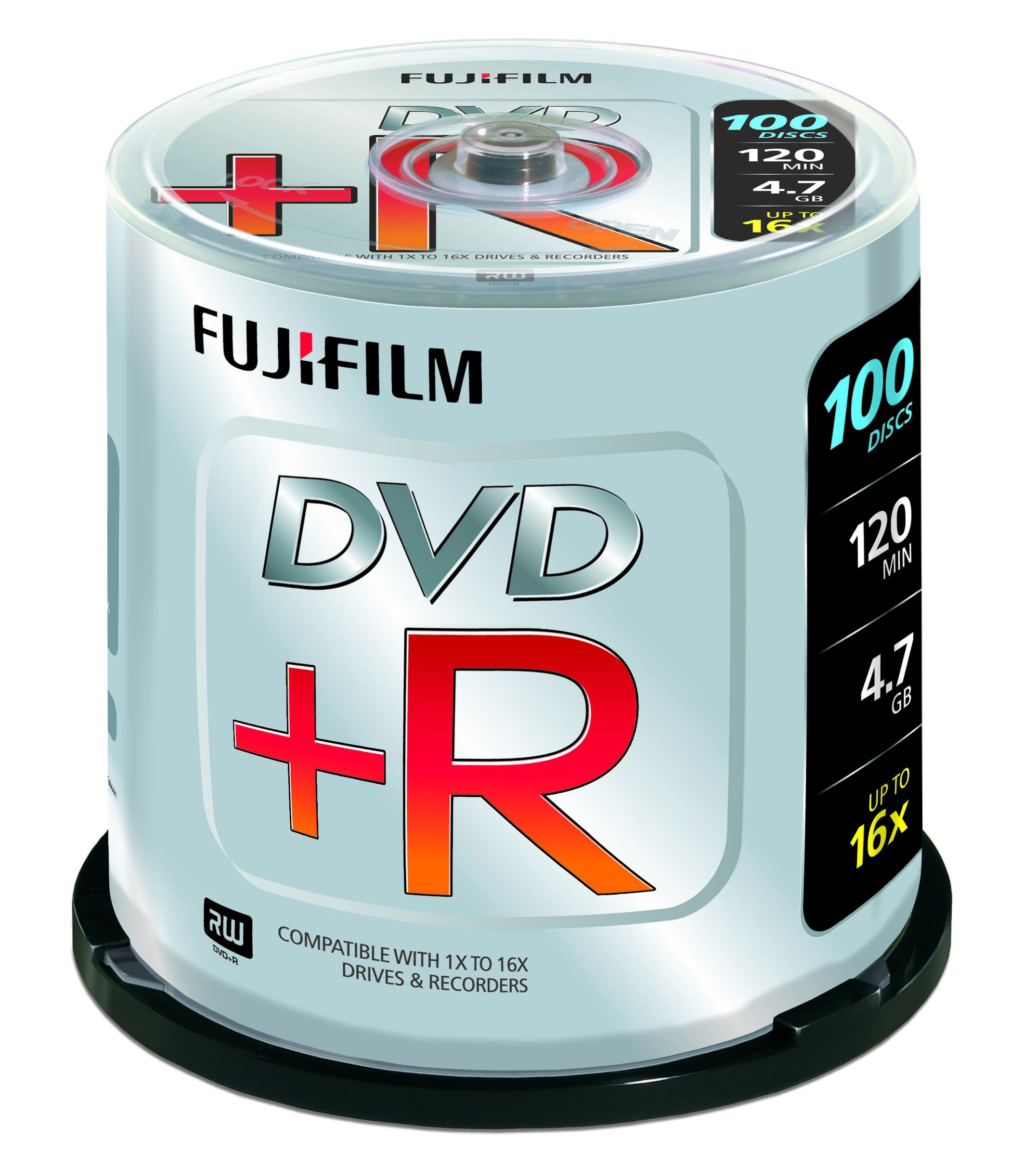 DVD+R4.7GB 16X 100x Spindle