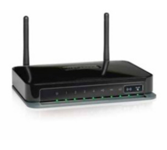 Netgear N300 Wireless ADSL2+ Modemrout