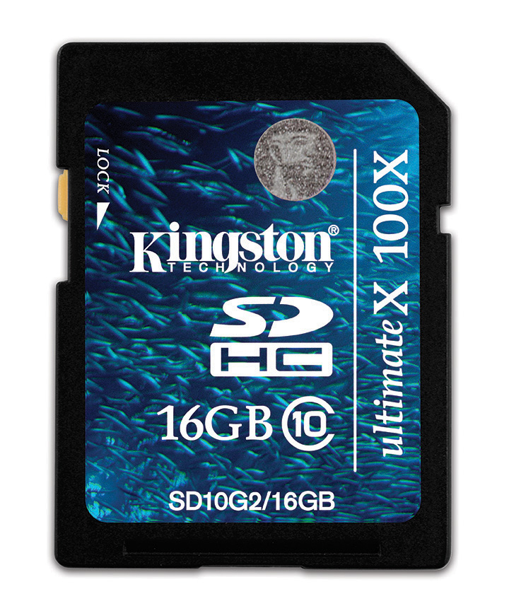 16GB SDHC CLASS 10 FLASH CARD