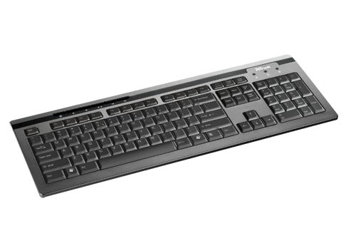 PC, Trust Keyboard, KB-1450 Slimline Keyboard
