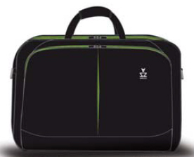 SHOULDER BAG 16IN BLACK