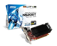 MSI N520GT-MD1GD3H/LP          1024MB,PCI-E,DVI,HDMI,LP,pass