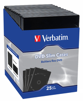 DVD/Video Slim Case 25pk Empty cases