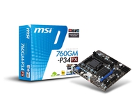 MSI 760GM-P34 (FX) AM3+ 760G MATX