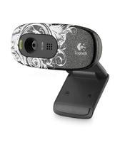 Logitech HD Webcam C270 White Paisley