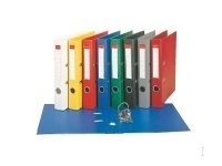 Plastic Standard Lever Arch Files, Yellow 50 mm