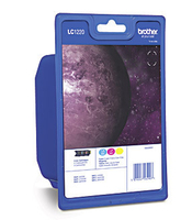 Brother LC1220 Rainbow cartuccia d'inchiostro Ciano, Magenta, Giallo