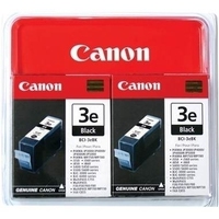 Canon BCI-3E Black TWINPACK cartuccia d'inchiostro