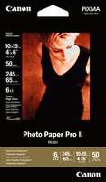 2737b011 Canon Photo Paper Pro Ii 4x6 (pr-201) 245 Gram 20 Sheets - EET01