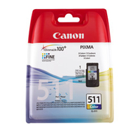 Canon cl-511 inktcartridge kleur low capacity 9ml 240 pagina s 1-pack