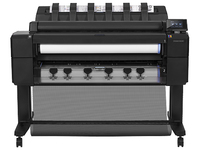HP Designjet T2500 36-in eMFP stampante grandi formati Colore 2400 x 1200 DPI Getto termico d'inchiostro A0 (841 x 1189 mm) Collegamento ethernet LAN