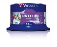 DVD+R Verbatim 4,7GB 50pcs Pack 16x Spindel azo wide print retai