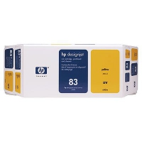83 Value Pack 680-ml Yellow UV Ink Cartridge and Printhead