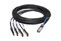 ASSY CBL QSFP+-4XSFP+ CU 5M AM - Cables -