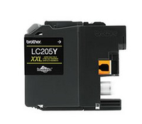 Brother LC-205Y cartuccia d'inchiostro Giallo