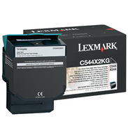 Toner Black High Cap.  C544X2KG - Toner -