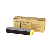 Toner Yellow TK-520Y 1T02HJAEU0 - 5711783998556