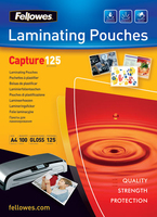 53067 Fellowes 65x95 250mic Capture Lam Pouch- VPDKT