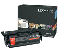 Toner Black High Cap.  X654X31E - Toner -