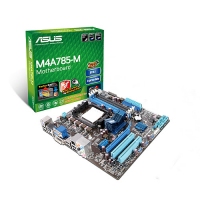 Click to enlarge: M4A785-M AsusTeK Motherboard - micro ATX - 785G - So M4A785-M