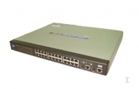 RACK POE SWITCH L2 MAN 24* 10/100 + 2* DUAL PERS. GBP UK - Part Number: SRW224P-EU