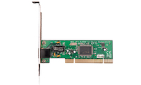 TP-LINK TP-Link 10/100M PCI Networks Interface Card, IC Plus IP100A chip, RJ45 port, driver CD, retail package, without Bootrom socket