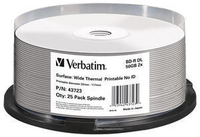 Verbatim BD-R DL 2X 50GB 25PACK SPINDLE