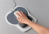 Mousepad/Wrist-Graph/Platinum