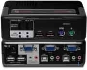 Click to enlarge: 2SVPUA20-202 Avocent Switchview 2p. PS2/USB sys/con - 2 2SVPUA20-202 Avocent Switchview 2p. PS2/USB sys/con - 2