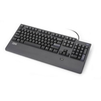 Business Black Preferred Pro USB Fingerprint Keyboard -- UK English
