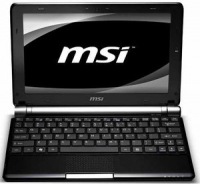 25.4 cm (10) 25,5cm MSI U160-4516W7S UMTS Black Atom N450 1GB 160GB Win7Starter [964251]