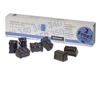 5 B�tonnets ColorStix Cyan + 2 Noirs gratuits  (5 500 pages)  pour   XEROX PHASER 340/350/360