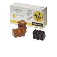 2 B�tonnets ColorStix Jaune + 1 Noir gratuit  (2 200 pages)  pour   XEROX PHASER 340/350/360